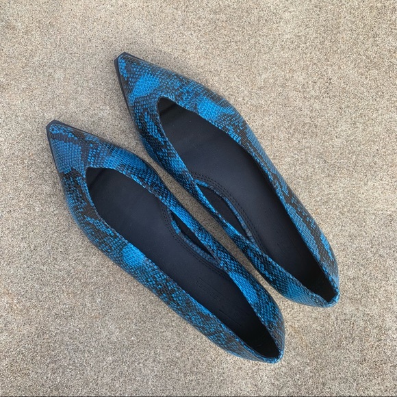 NWOT ASOS Design  snakeskin ballet flats s9 (UK7) - Picture 9 of 11